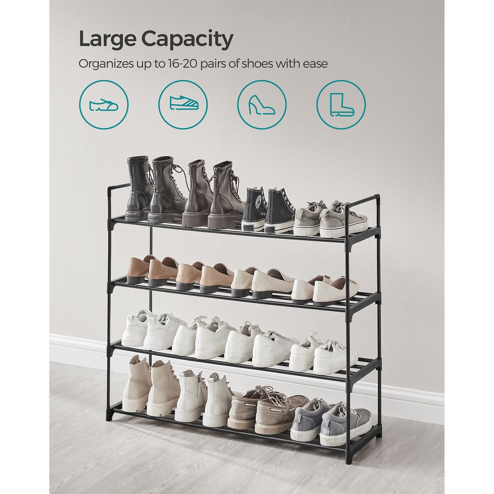 SONGMICS Metal Shoe Rack 