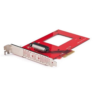U.3 to PCIe Adapter Card, PCIe 4.0 x4 Adapter For 2.5" U.3 NVMe SSDs, SFF-TA-1001 PCI Express Add-in Card, TAA Compliant 