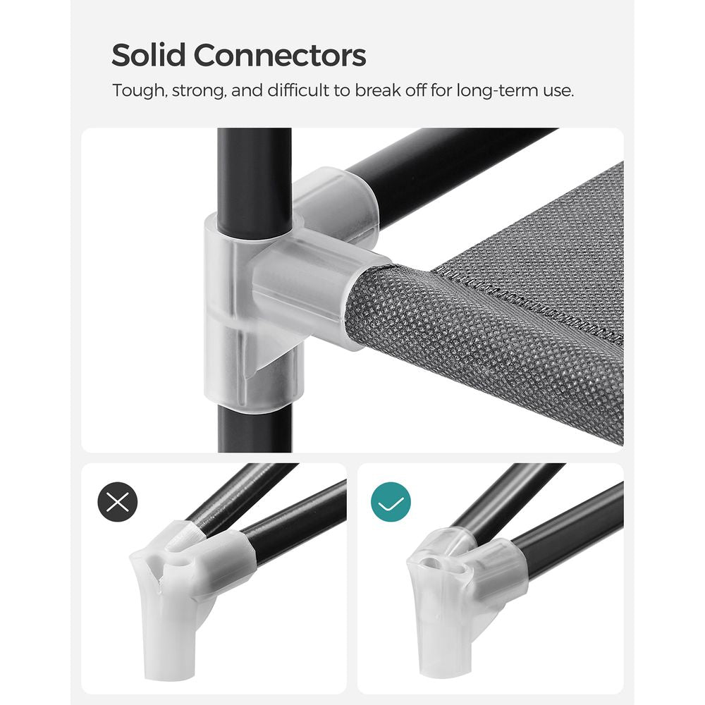 SONGMICS Wardrobe Closet Organizer with Cover 