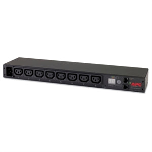 APC by Schneider Electric Rack PDU, Metered, 1U, 16A, 208/230V, (8) C13 