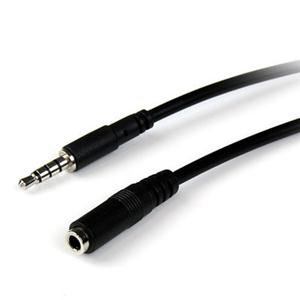 StarTech.com 2m 3.5mm 4 Position TRRS Headset Extension Cable - M/F