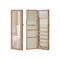 SONGMICS Lockable Wall or Door Mounted Jewelry Armoire Organizer with Mirror