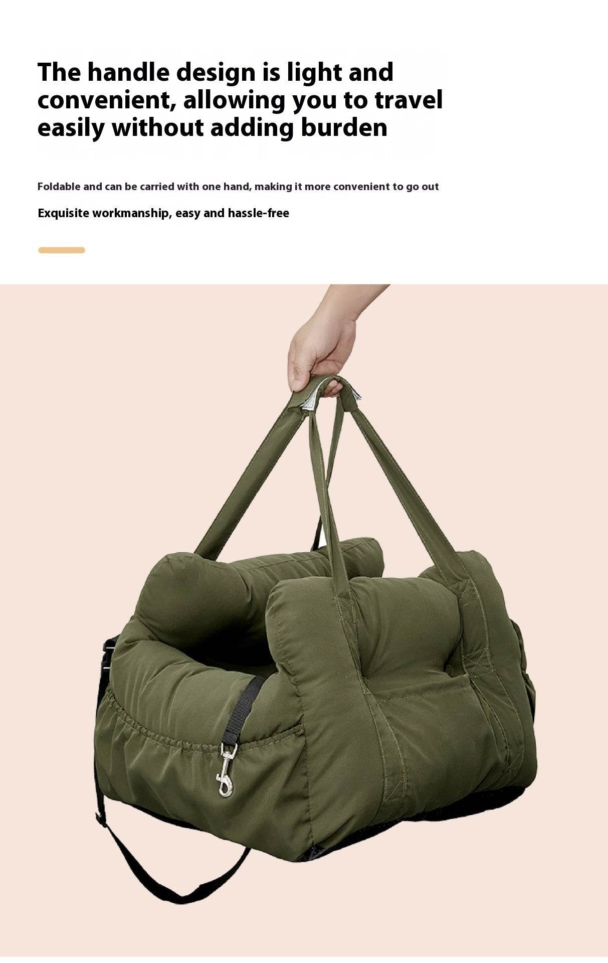 Safety Pet Cat dog car bed seat 