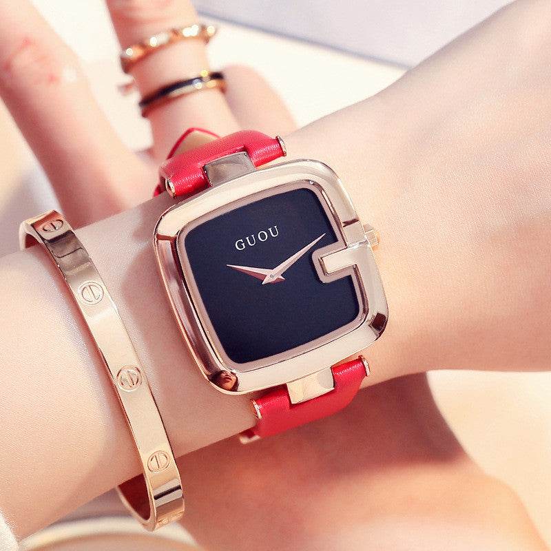 Square bracelet watch 