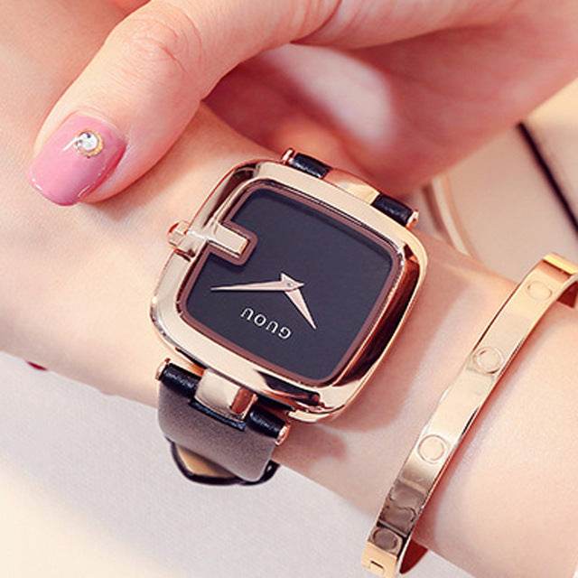 Square bracelet watch 