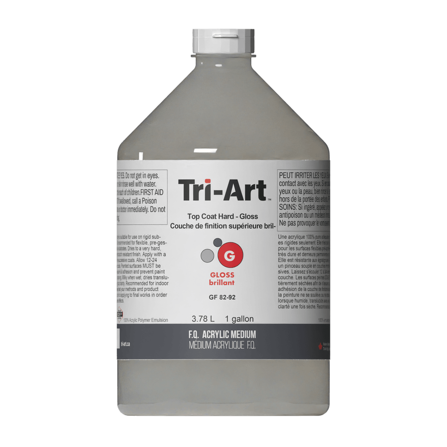 Tri-Art Mediums - Top Coat Hard Gloss 