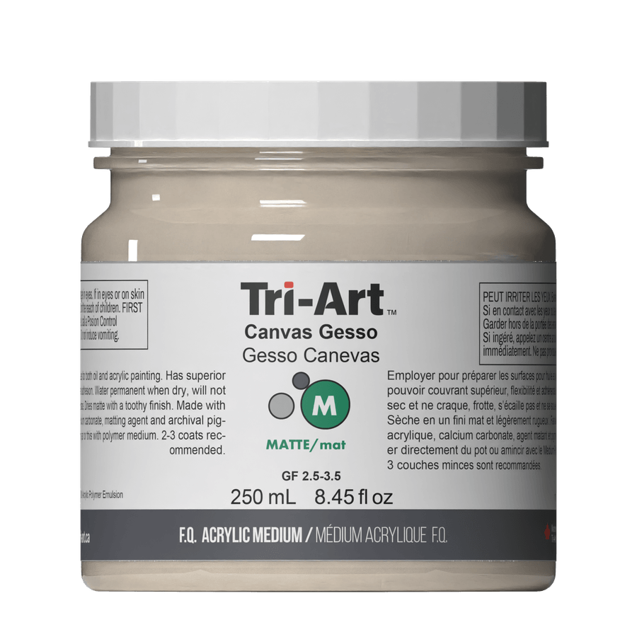 Tri-Art Mediums - Canvas/Ivory Gesso 