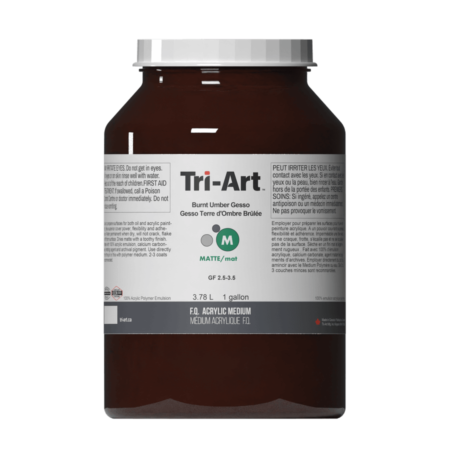 Tri-Art Mediums - Burnt Umber Gesso 
