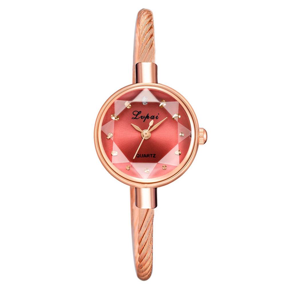 Niche Bracelet Watch – Simple Casual Quartz Watch, 24mm Case, 20mm Dial, Alloy Strap & Head, Fashionable Everyday Accessory