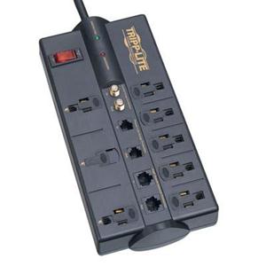 Tripp Lite by Eaton 8-Outlet TV/Modem Surge Protector 