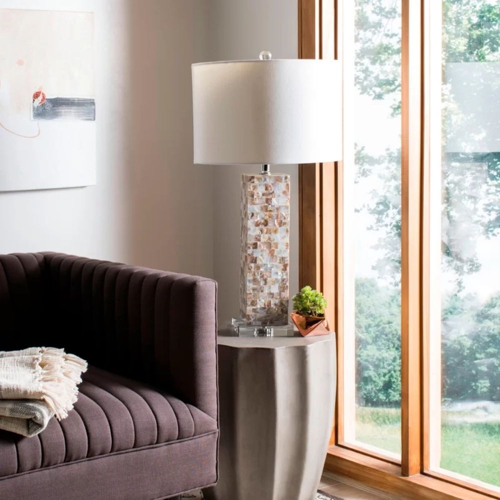 Ricardo Concrete Terrazzo Mid-Century End Table 