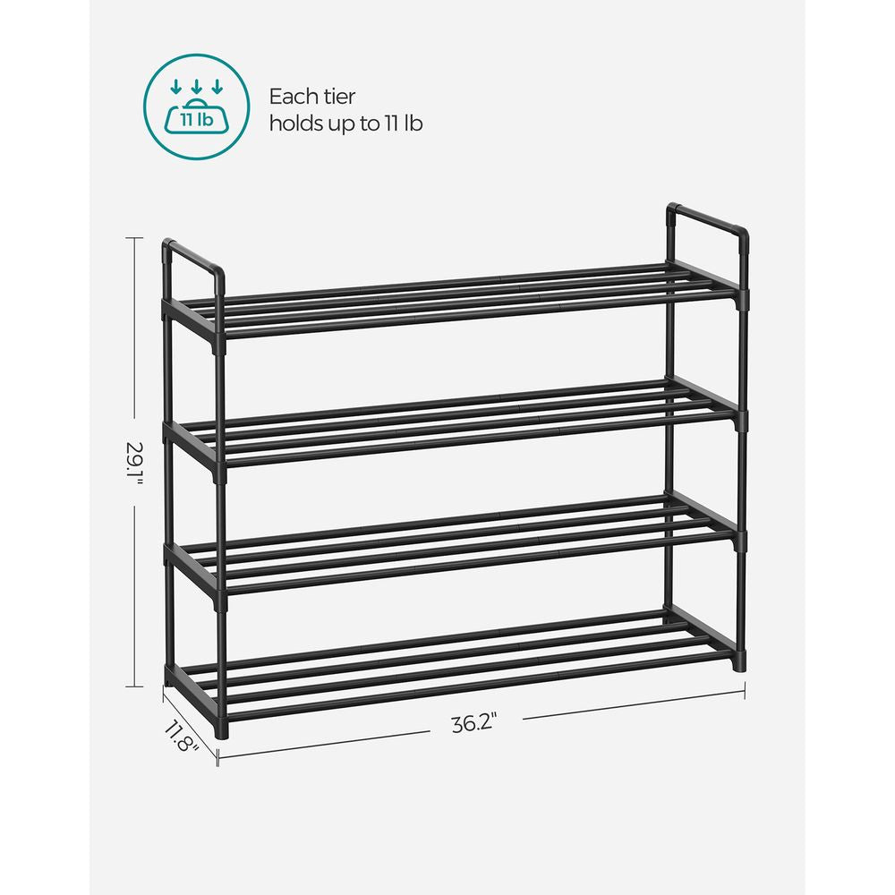 SONGMICS Metal Shoe Rack 