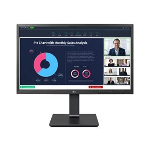 LG 24BP750C-B 24" Class Webcam Full HD LCD Monitor - 16:9 - Black 