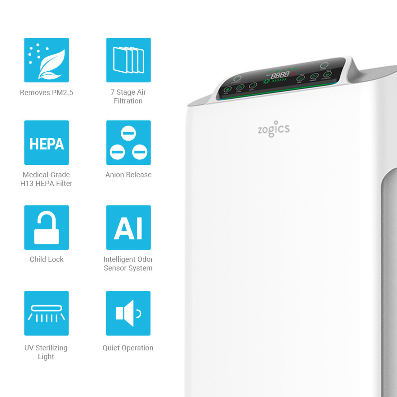 NSpire H13 HEPA Air Filtration System 