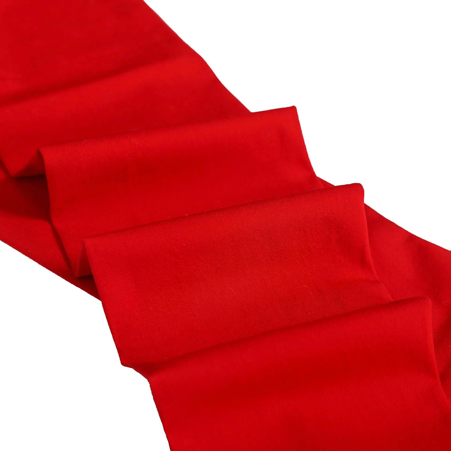 Thickened Women's Red Long Bow Christmas Stockings 