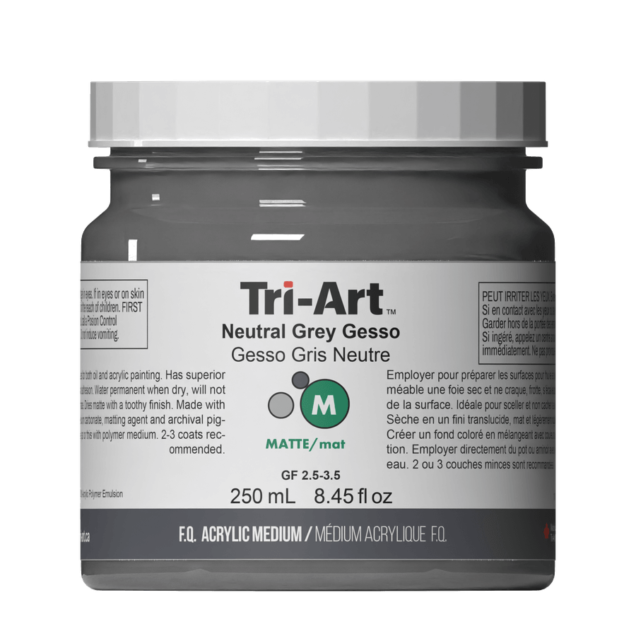 Tri-Art Mediums - Neutral Grey Gesso 