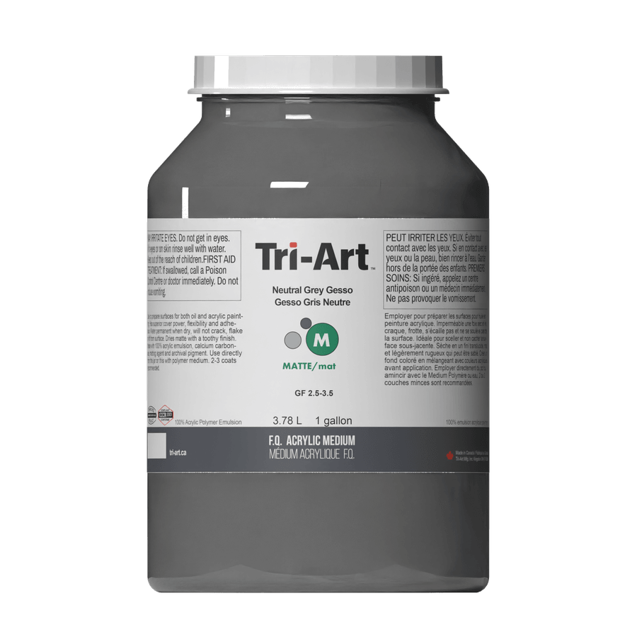 Tri-Art Mediums - Neutral Grey Gesso 