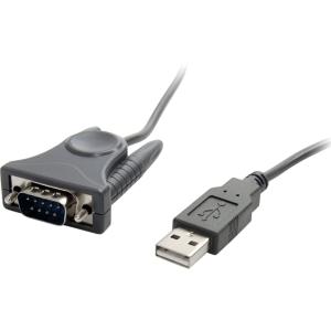 USB to RS232 DB9/DB25 Serial Adapter Cable - M/M 