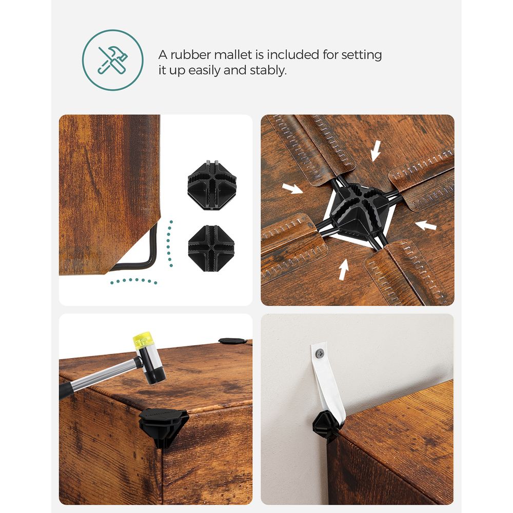 SONGMICS Cube Storage Organizer, Set of 16 