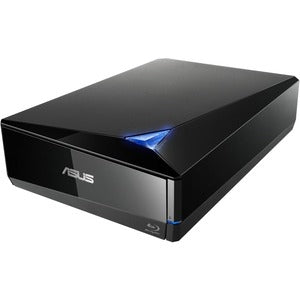 Asus Turbo Drive BW-16D1X-U Blu-ray Writer - External - Black 