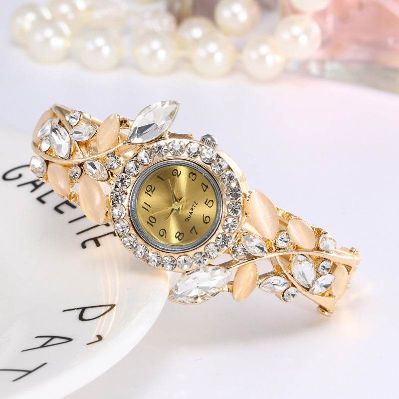 Diamond ladies fashion bracelet women watch 