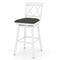 29 Inch Counter Height Barstools with Backrest and Upholstered Seat Cushion for Kitchen Dining Room-29 Inch