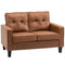 HOMCOM Brown 51
