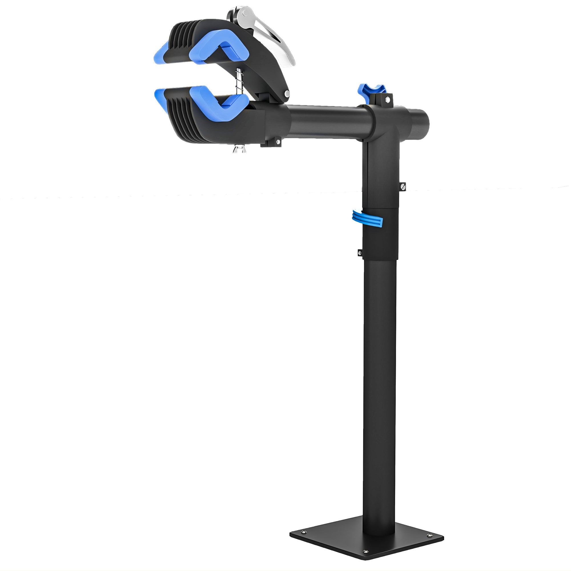 HOMCOM Bicycle Repair Stand, Wall Mount Bicycle Maintenance Rack Workstand with Adjustable Clamp for Road Mountain Bikes 