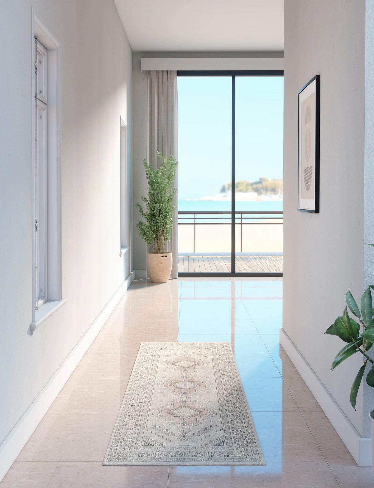 Charna Natural Beige Rug 