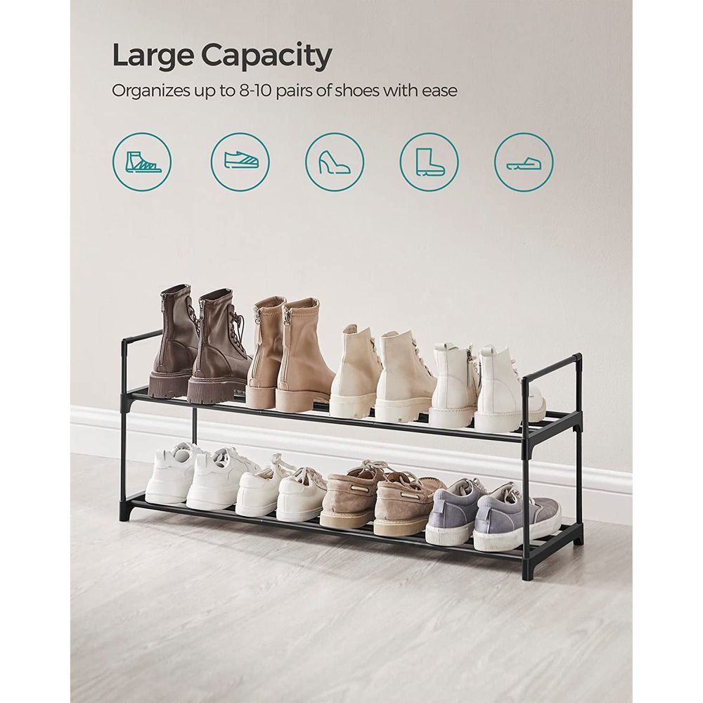 SONGMICS Metal Shoe Rack 