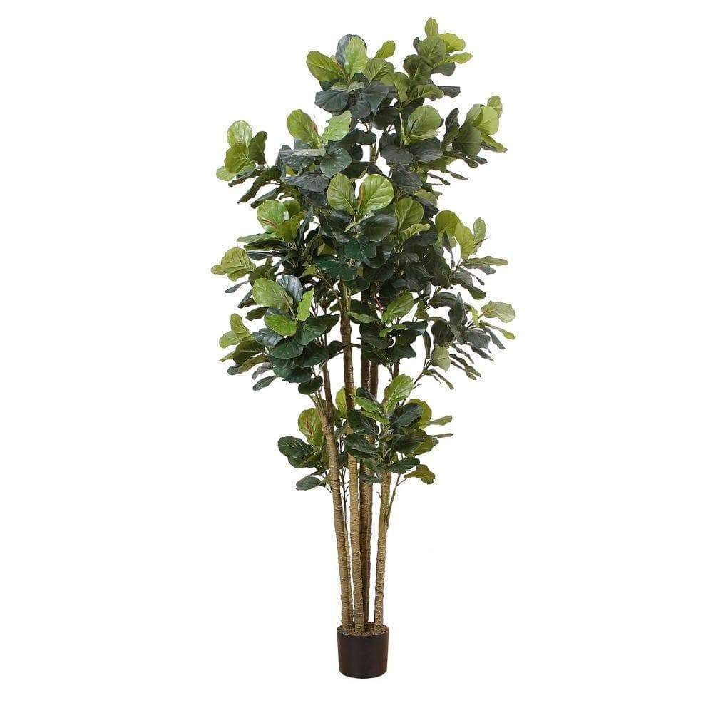 Dante Artificial Fiddle Leaf Potted Plant 10' 