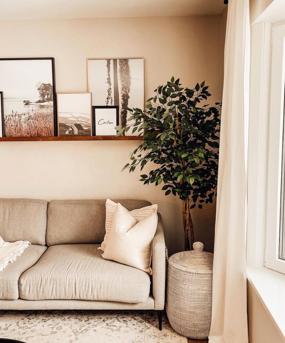 Benja Artificial Ficus Tree Potted Plant 6’ 