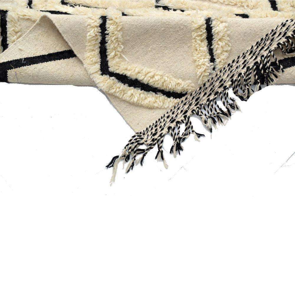 Amber Woven Wool 6X9 Rug 