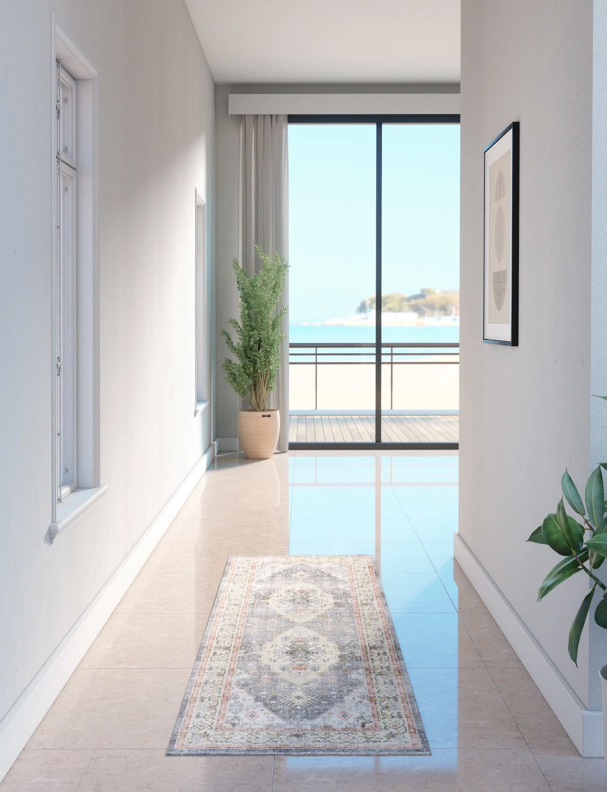 Lucaya Purple Pink Rug 