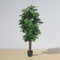 Guatape Artificial Fiddle Leaf Potted Plant – Realistic Faux Plant, 4–6 ft, Indoor & Outdoor Decorative Plant, No Maintenance