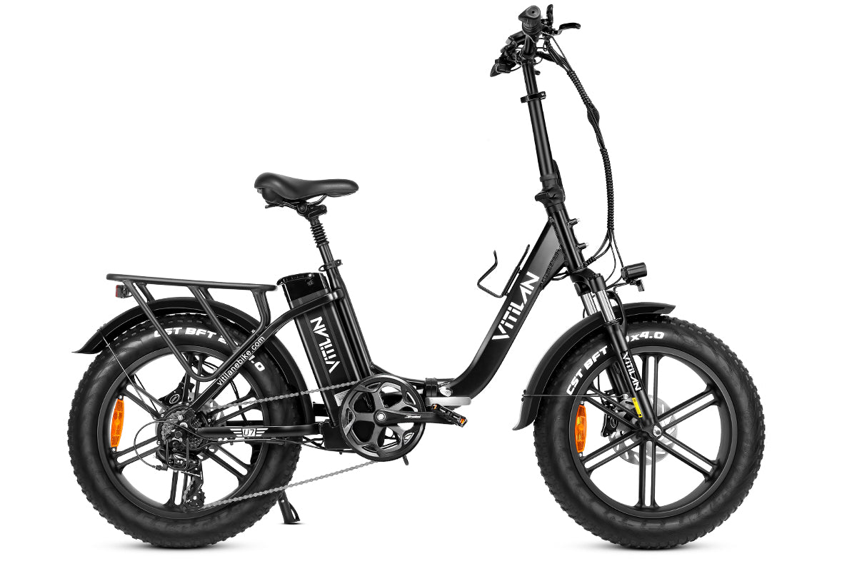 U7 Step-thru Foldable Fat Tire Electric Bike