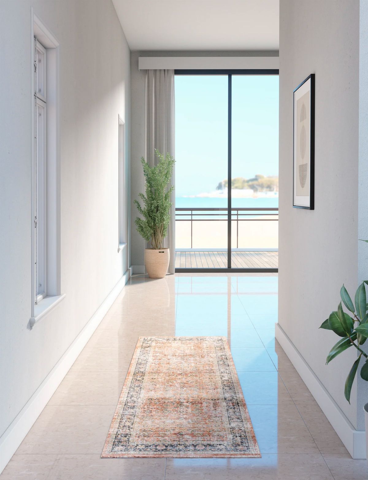 Makayla Terracotta Spice Multi Rug 