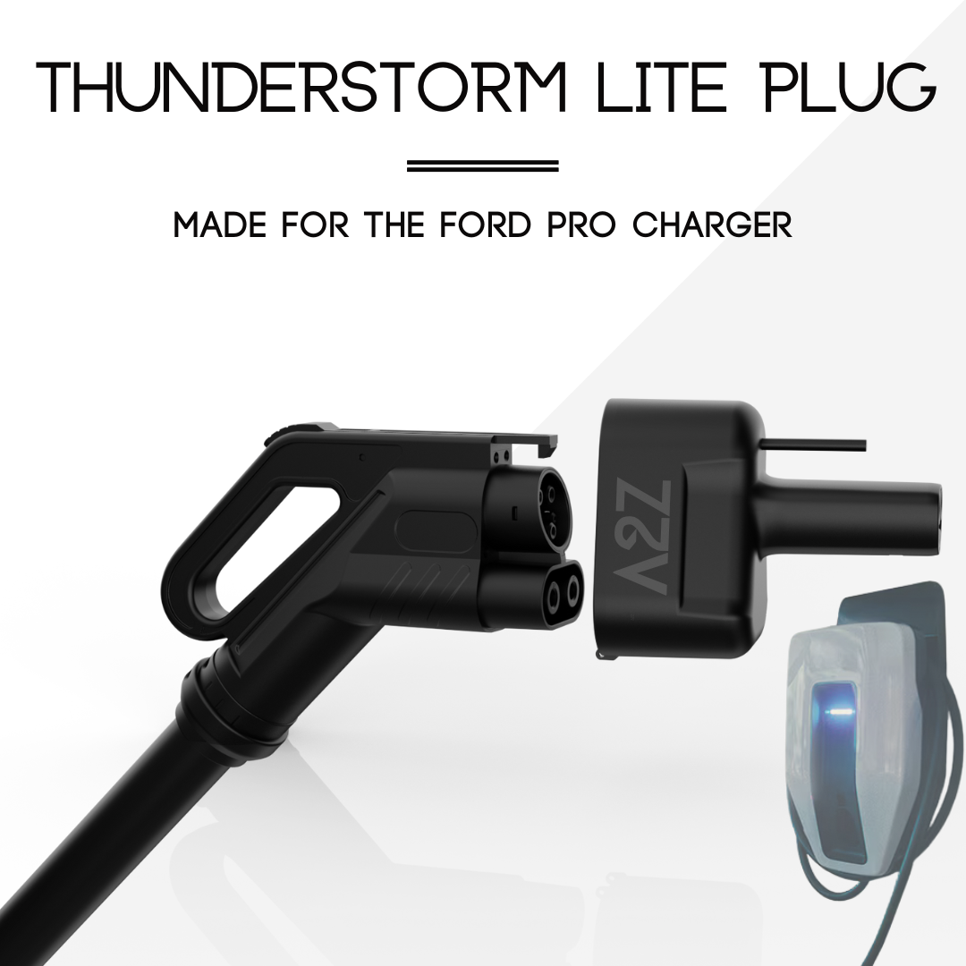 CCS1 Charger to NACS Vehicle | AC | Only For Ford Pro Charger Only | The Thunderstorm Lite Plug 
