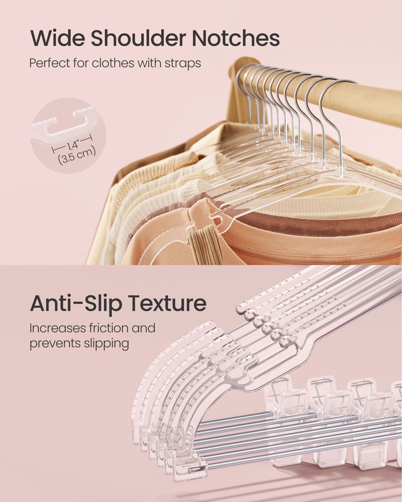 SONGMICS Pants Hangers 