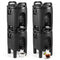 2.6 Gal Insulated Beverage Dispensers Set of 4 with Handles