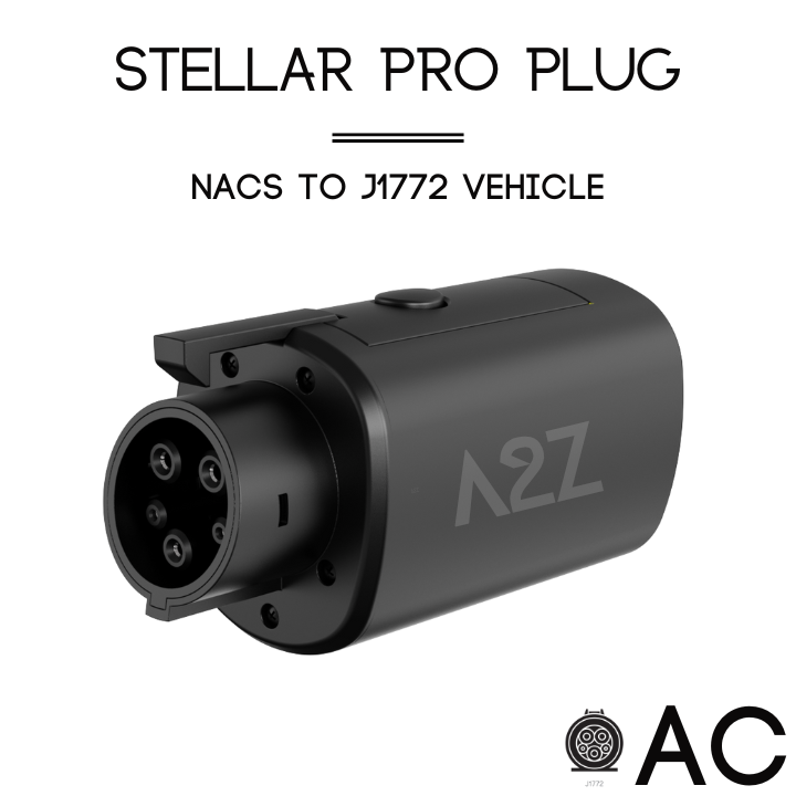 NACS Charger To J1772 Vehicle | AC | The Stellar Pro Plug 