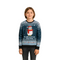 Girl Cute Penguin Sweater with Pom Pom Funny Festive Holiday Jumper Warm Cozy Knit