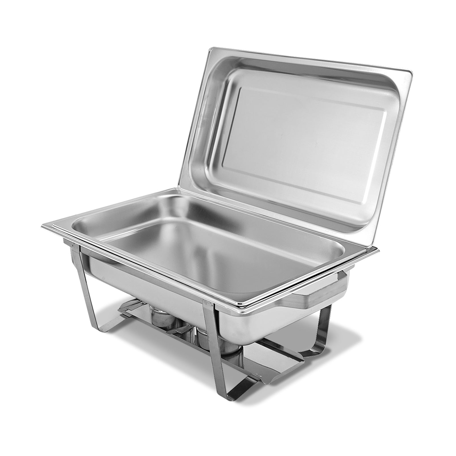 2 Packs Chafing 9 Quart Stainless Rectangular Chafer BuffetÂ 