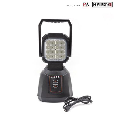 3.0 Super Bright Version LED Power Display Magnetic USB Rechargeable Portable Light Handheld Powerful Flashlight for Emergency, Outages, Home and More HYUGA PA LED 