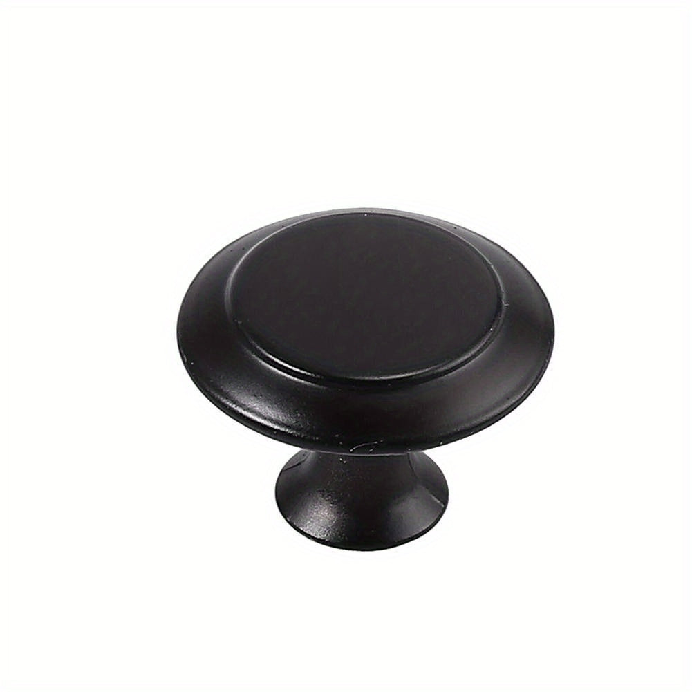 20pcs Matte Stainless Steel Cabinet Handles - Easy Install, Round Door Knobs for Kitchen & Bathroom Cupboards 