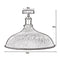 Flush Mount Ceiling Lights Rustic Red~1443