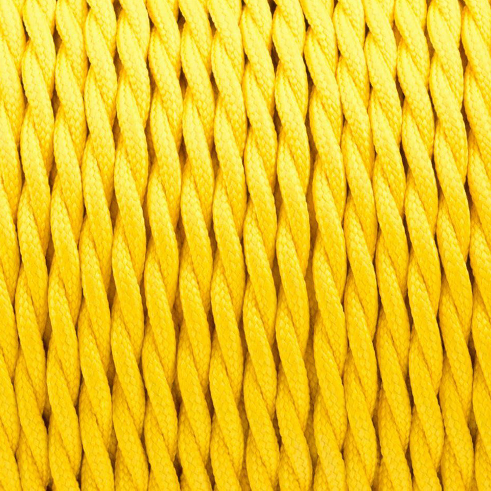 2 Core Twisted Italian Braided Cable, Electrical Fabric Flexible~2076