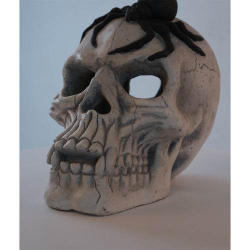Demon Skull,Suitable For Outdoor Fireplace And Fire Pit, Halloween Decoration 