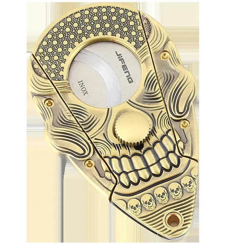 Stylish And Simple Stainless Steel Sharp Gothic  Cigar Cutter 