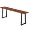 Wood Outdoor Bench for 2 People, 59